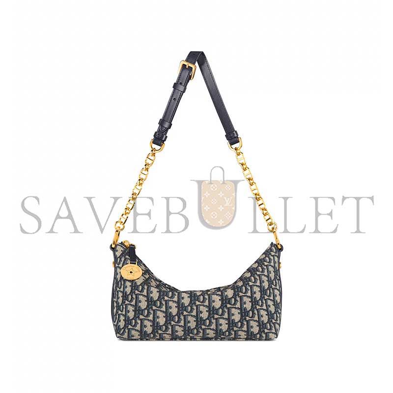 DIOR DIORSTAR HOBO BAG WITH CHAIN S3202UTZQ_M928 (22*13*9.5cm)